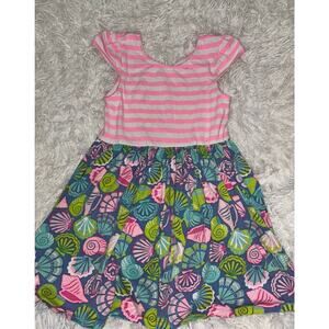 Tommy Bahama Girls Sz. 8 Seashell Striped Dress. Cute, Fun